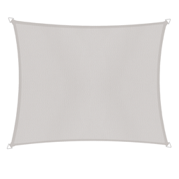 Windhager CANNES Rectangle SunSail 2x3m - cream-grey