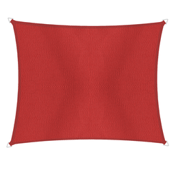 Windhager CANNES Rectangle SunSail 2x3m - red