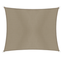 Windhager Sonnensegel SunSail CANNES Rechteck 4x5m - taupe