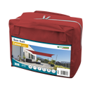 Windhager CANNES Rectangle SunSail 4x5m - red