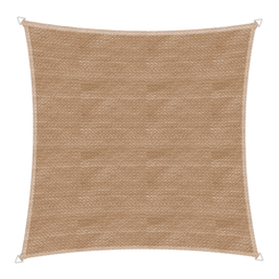 Windhager Tenda da Sole Quadrata - CAPRI, 5 x 5 m - beige