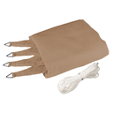 Windhager Tenda da Sole Quadrata - CAPRI, 5 x 5 m - beige