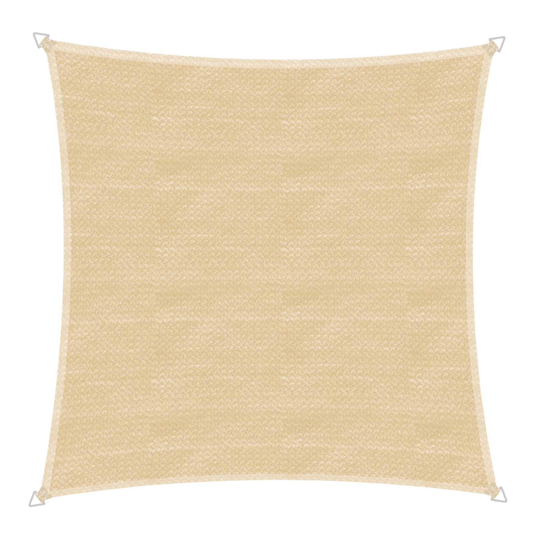 Windhager Solsegel CAPRI Kvadrat 5x5m - champagne