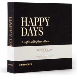 Printworks Happy Days Photo Album, Black (S) - 1 item