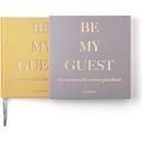 Printworks Livre d'Or - Be My Guest - beige/jaune