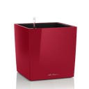Lechuza CUBE Premium 40 Planter  - Scarlet red high gloss
