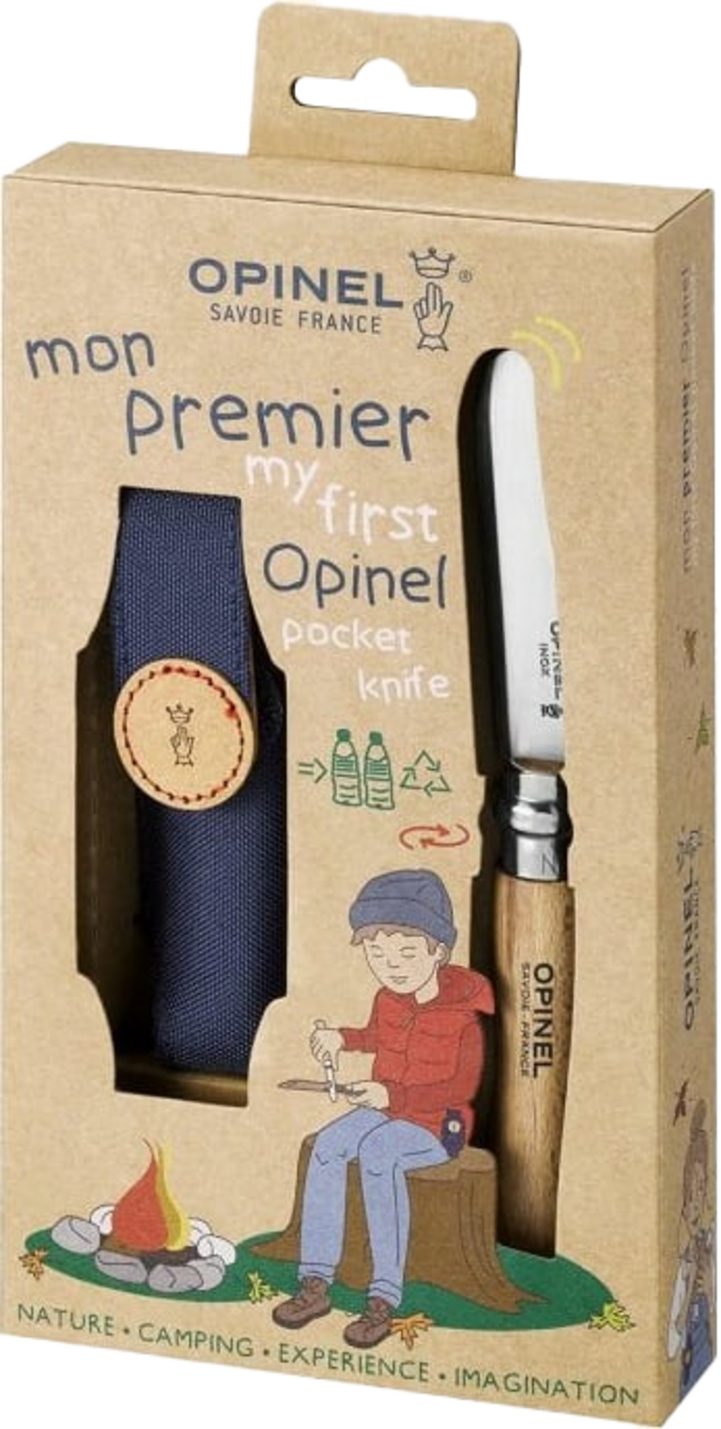 Kinderset "Mein 1. Opinel" mit Etui