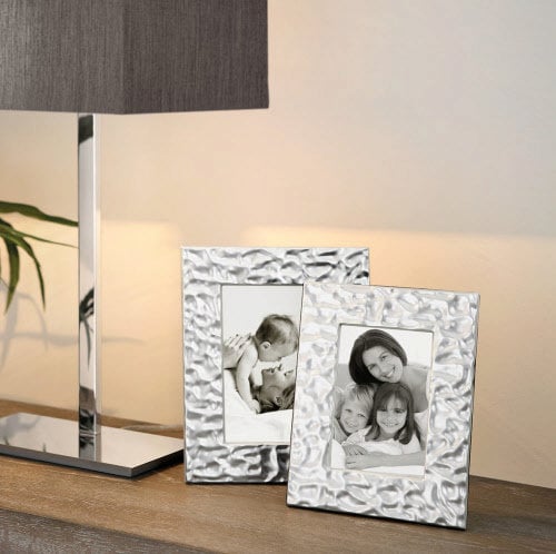 Fink Duna Picture Frame, Matte Silver-Plated