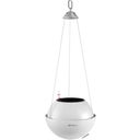 Lechuza BOLA Color 23 Hanging Planter - White