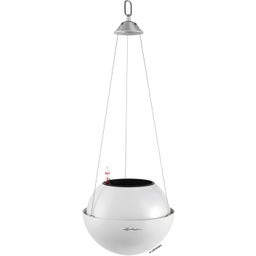 Lechuza BOLA Color 23 Hanging Planter - White