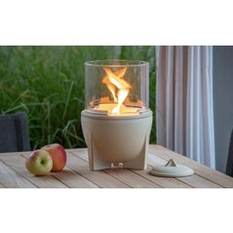 Outdoor Waxburner Ceranatur® With Glass Hood