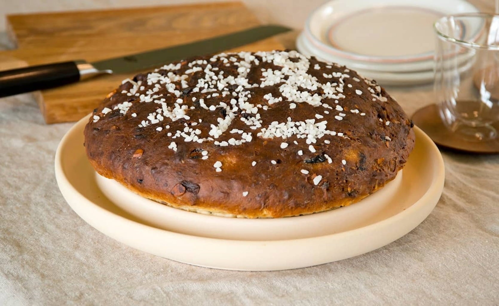 Denk Keramik Bread&Cake - Backplatte mit Rezeptheft - 1 Stk.