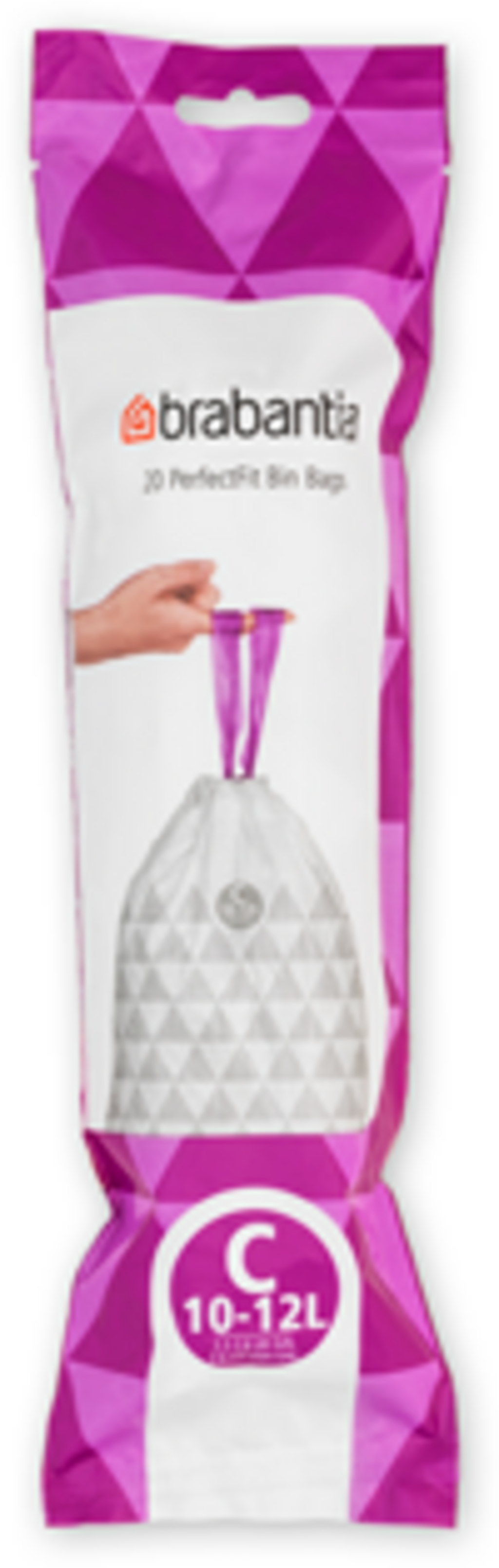 PerfectFit Bin Liners - In A Roll, 10-12L (C) - 20 Pieces