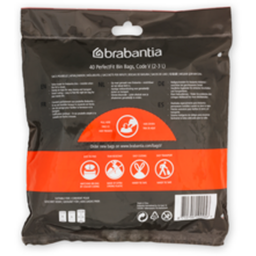 PerfectFit Müllbeutel für Bo Touch Bin - Spenderverpackung - 3L (V) - 40 Stück