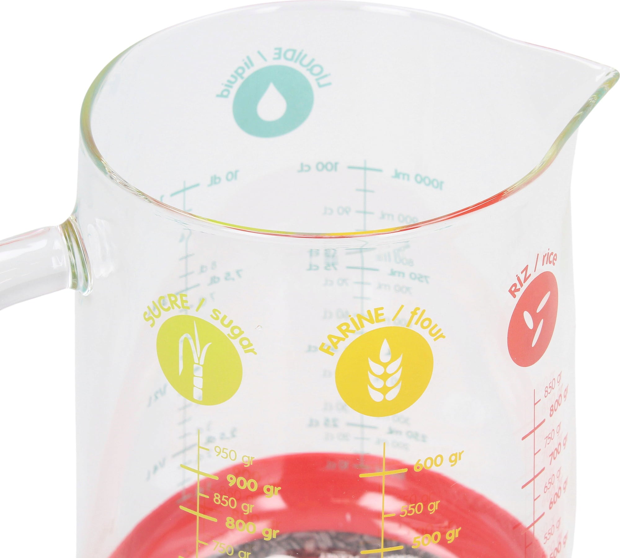 Pebbly Glass Measuring Cup - 1 l