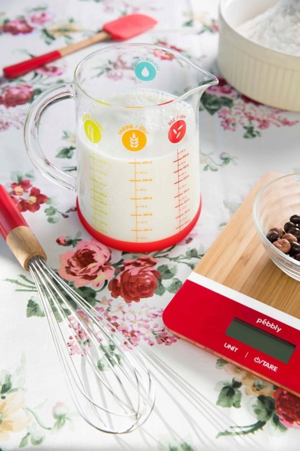 Pebbly Glass Measuring Cup - 1 l