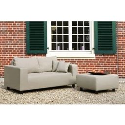 Fink - The Art of Living Outdoor Ottoman Carlo
