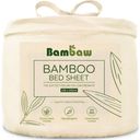 Bambaw Cozy Sábana Bajera de Bambú 180 x 200 cm - Marfil