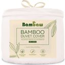 Bambaw Cozy Funda Nórdica de Bambú 240 x 220 cm - Blanco