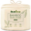 Bambaw Cozy Bamboe Dekbedovertrek 240 x 220 cm - Ivory