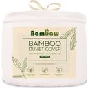 Bambaw Cozy Housse de Couette en Bambou 200x200 cm - White