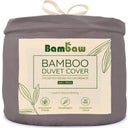 Bambaw Cozy Bambu Påslakan 200x200 cm - Dark Grey