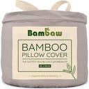 Prevleka za blazino iz bambusa 65 x 65 cm, 2-delni set - Grey