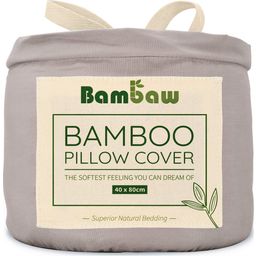 Bambaw Cozy Bamboo Pillowcase 40 x 80 cm, Set of 2