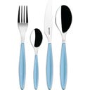 guzzini Ménagère FEELING, 24 Pièces - Bleu pastel