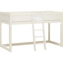 LIFETIME 4-in-1 Canopy Bed, Glazed White