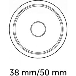 Pečatni rezalnik za raviole okrogle oblike - gladki rob