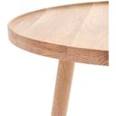Villa Collection Stranska mizica iz hrasta - Ebern - beljen les