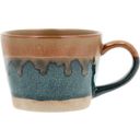 Villa Collection EVIG Mug - 0.3 L Porcelain, Set of 2 - Blue / Brown