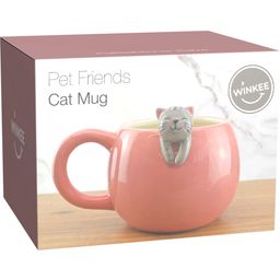 Winkee Pet Friends Cat Mug - 1 item