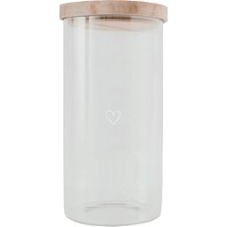 Eulenschnitt Heart Glass Container - 19 cm