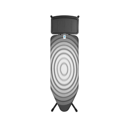 Brabantia Bügeltisch C für Dampfstationen - Titan Oval / Black