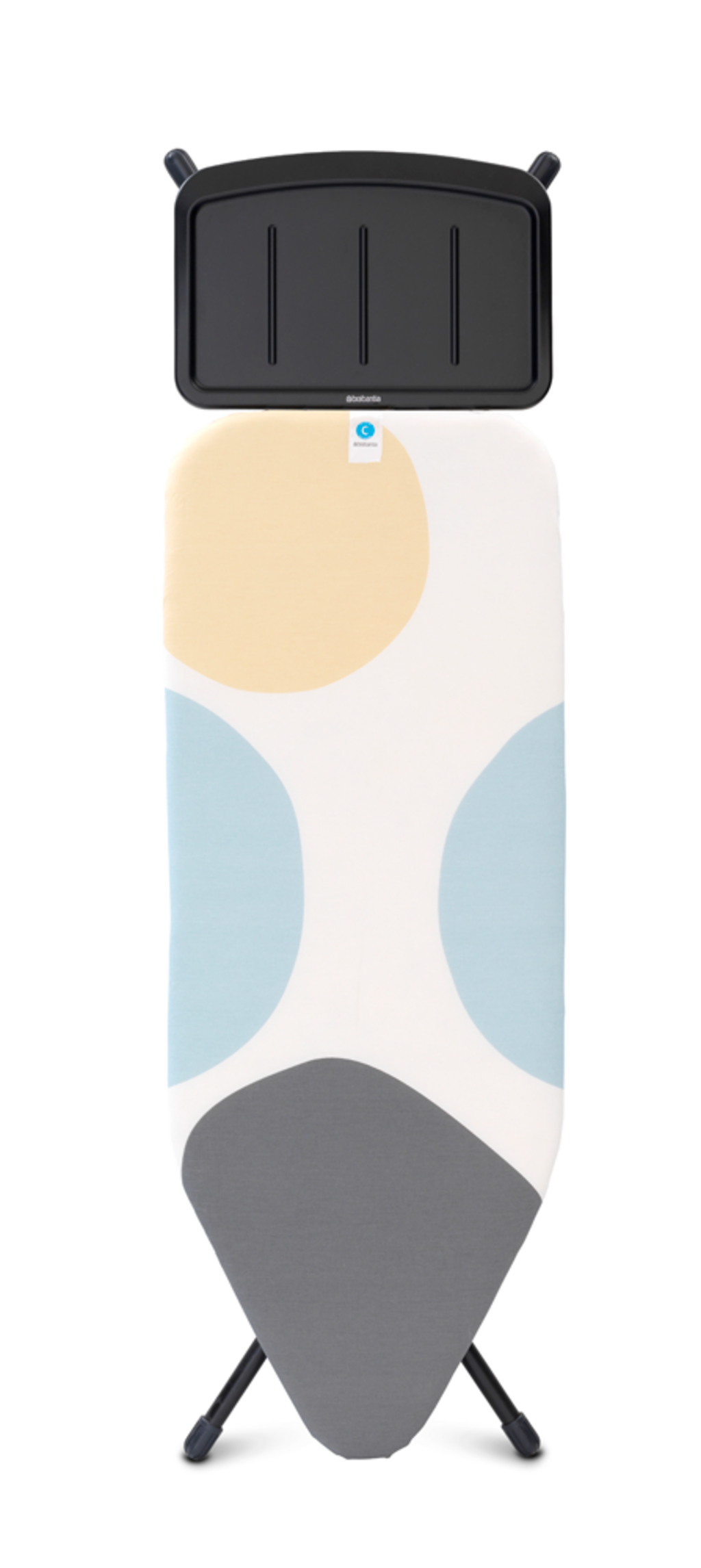 Brabantia Ironing Board C with PerfectFlow Cover - Spring / Steam Ironing Station