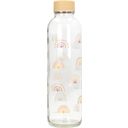 CARRY Bottle Botella de Vidrio - BOHO RAINBOW, 0,7 L