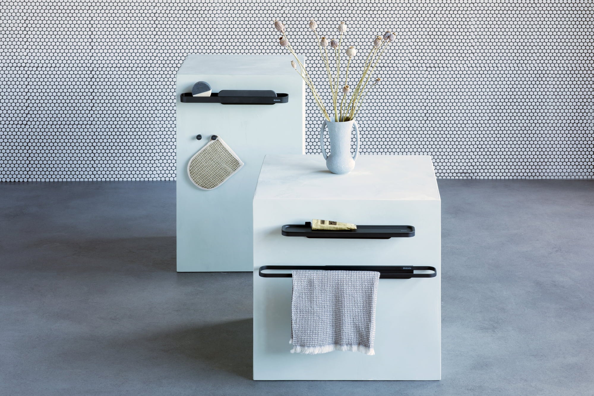 Brabantia MindSet Towel Rail - Mineral Infinite Grey