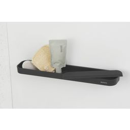 Brabantia MindSet Shower Shelf with Squeegee - Dark Grey