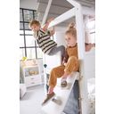 LIFETIME Hut Bed with Play Tower, White