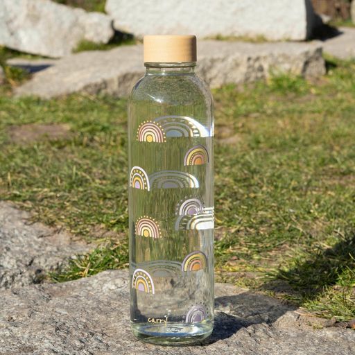 CARRY Bottle Botella de Vidrio - BOHO RAINBOW, 0,7 L - 1 ud.