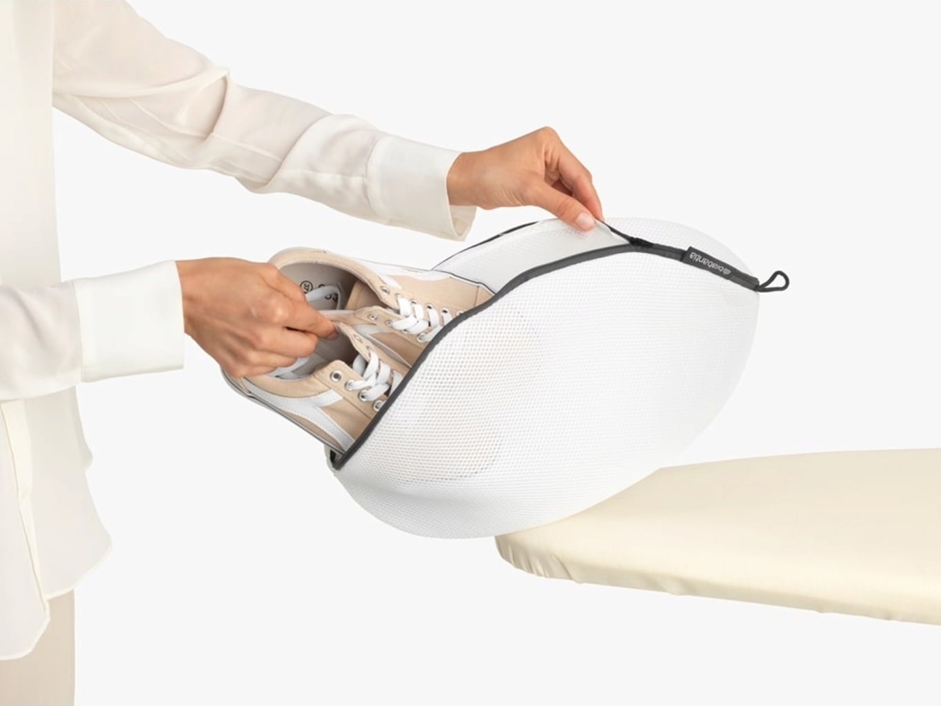 Brabantia Wäsche-Schutzbeutel-Sneaker - White