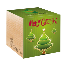 Feel Green ecocube - Albero di Natale - bianco Natale 2