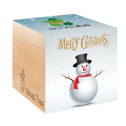 Feel Green ecocube - Albero di Natale - bianco Natale 3