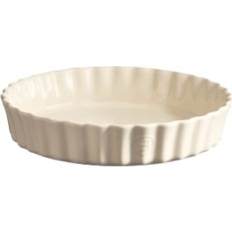 Emile Henry Deep Round Tart Dish - 24 cm - Clay