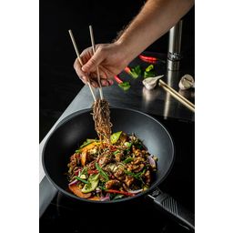 Gastrolux WOK con Griglia e Manico Staccabile - 1 pz.