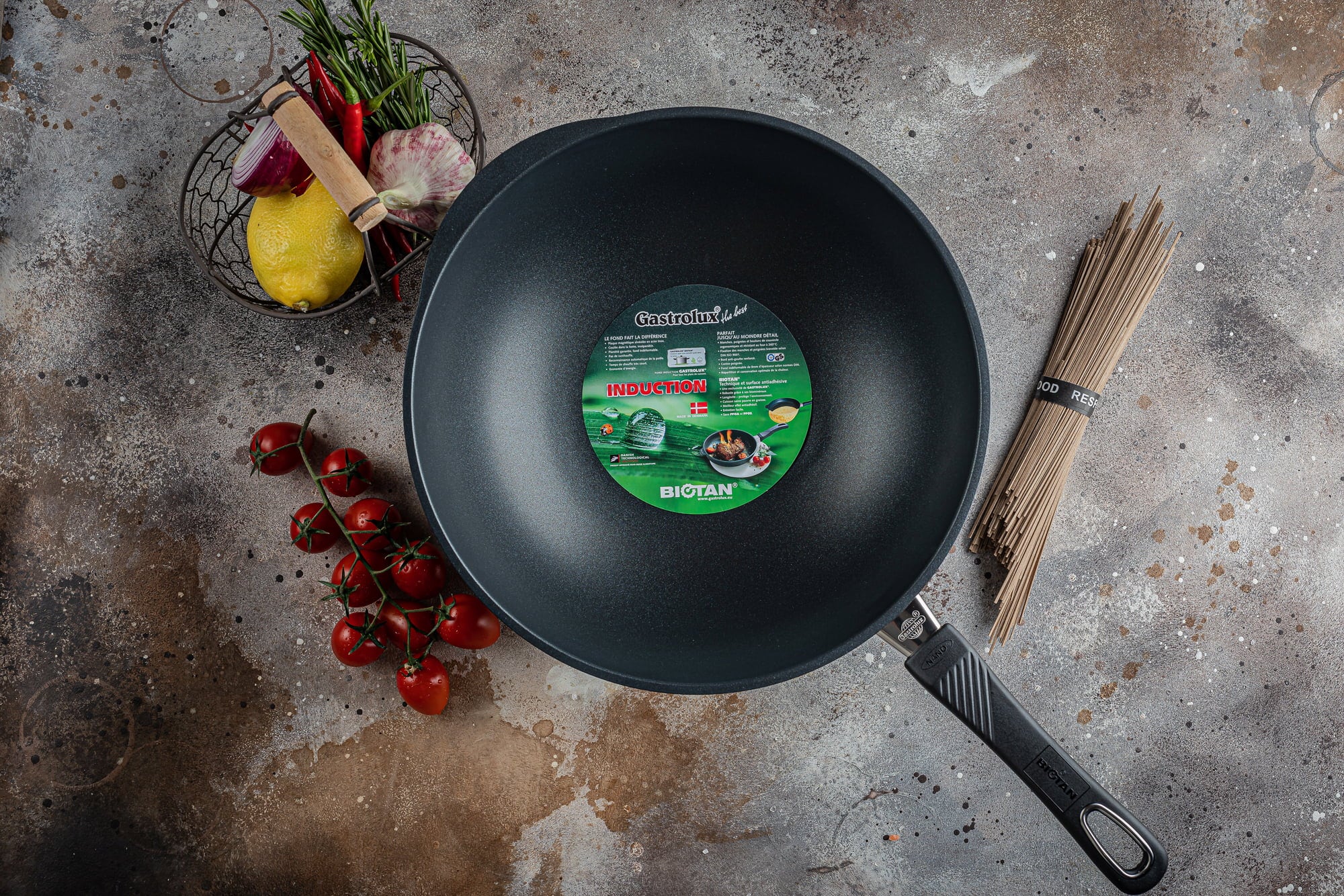 Gastrolux Wok with Detachable Handle - 1 item