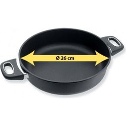 Gastrolux Pan with High Sides & Handles - 26 cm