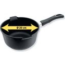 Gastrolux Milk Pan with Detachable Handle - 20 cm